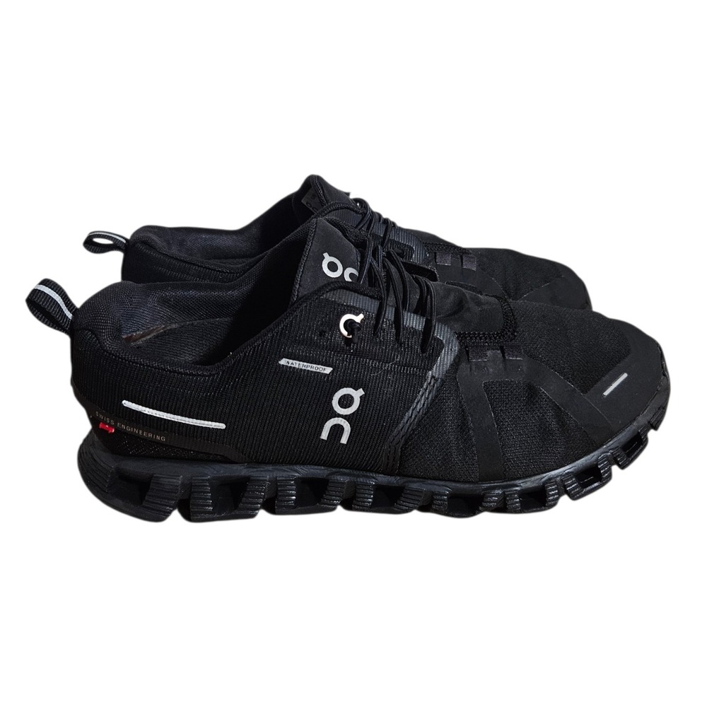 Running Cloud 5 Waterproof Black Sneakers Womens US 8.5 Waterproof 59.98838